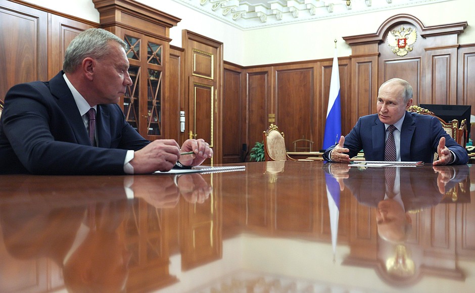 О чём глава «Роскосмоса» сообщил на встрече с президентом России
