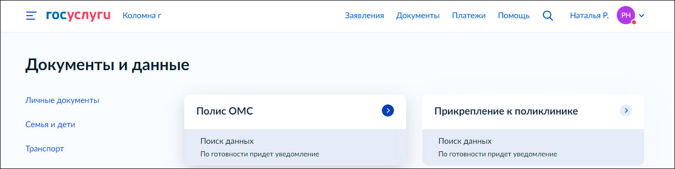 Сервис получения электронного полиса ОМС появился на ЕПГУ – Минцифры