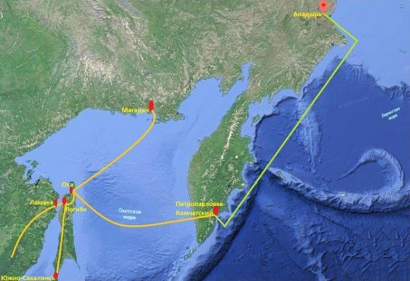 Завершено строительство подводной ВОЛС Петропавловск-Камчатский – Анадырь – Угольные Копи