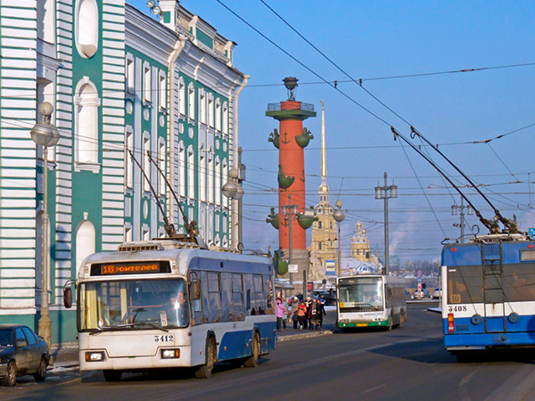 В Санкт-Петербурге случился сбой системы отслеживания общественного транспорта