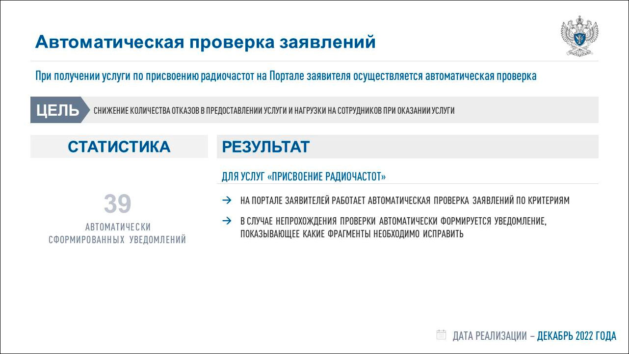 Роскомнадзор сообщил о завершении оптимизации своих услуг в сфере разрешительной деятельности